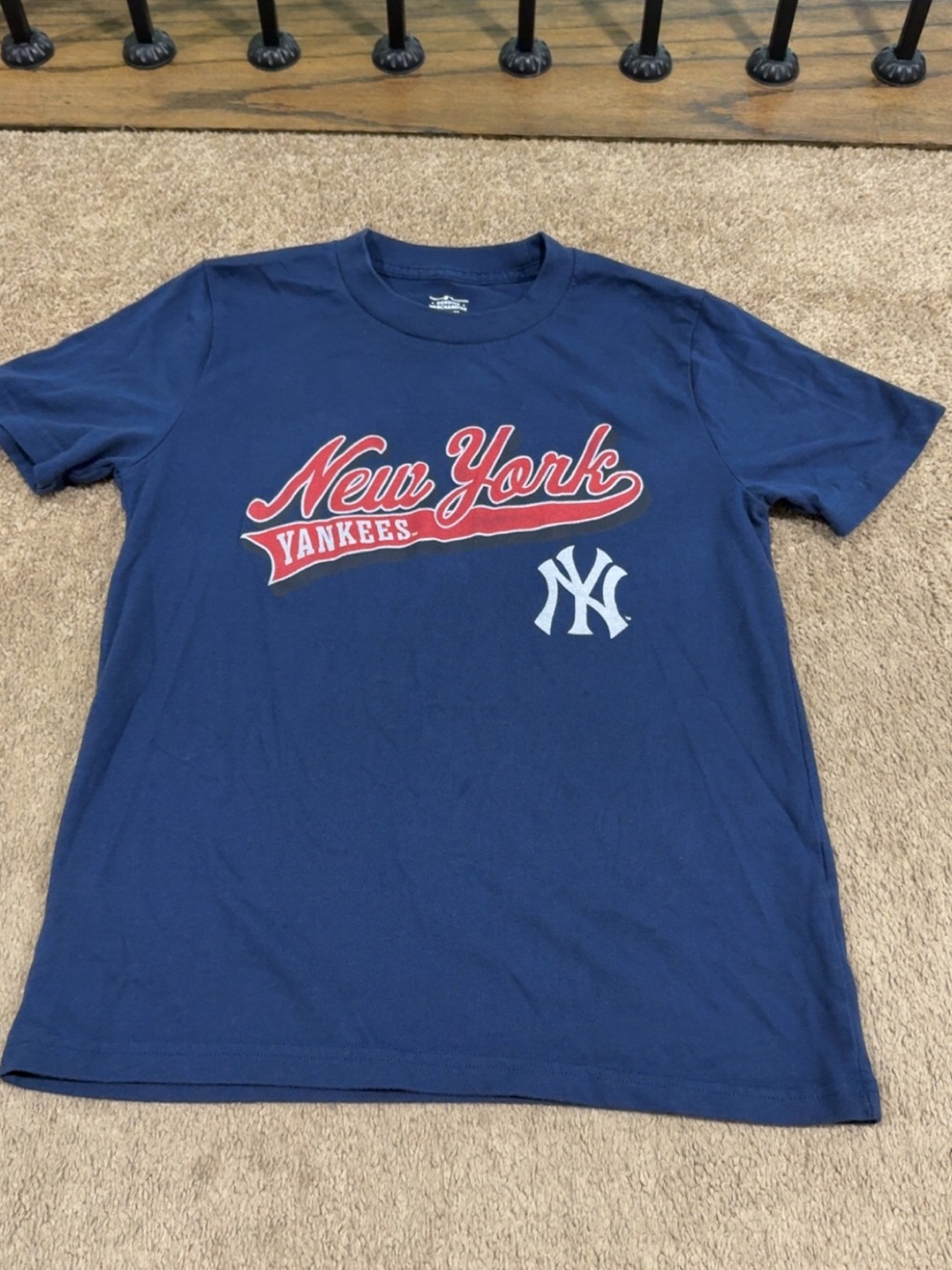 abercrombie kids Navy Short-Sleeve New York Yankees Graphic Tee